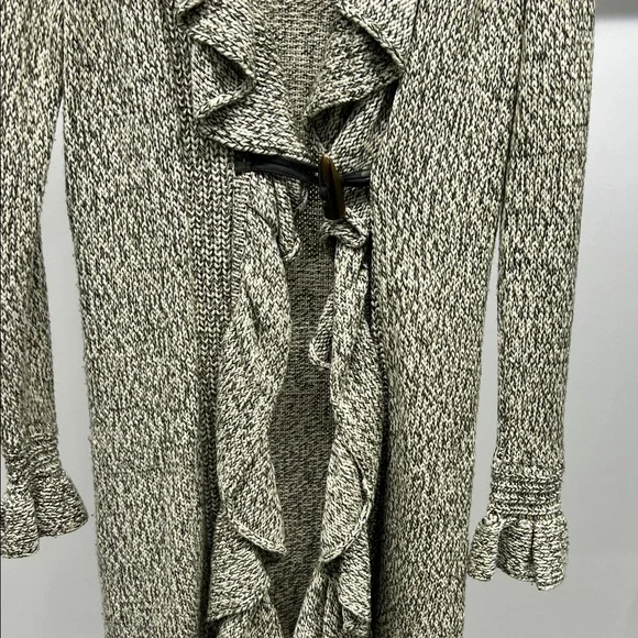 Magaschoni Ruffle Knit Cardigan - Picture 3 of 7